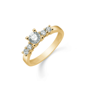Guld ring, fra Støvring design