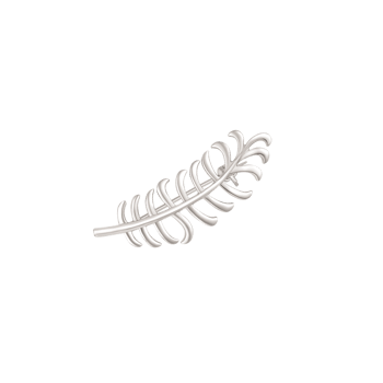 Sølv broche, fra Støvring design