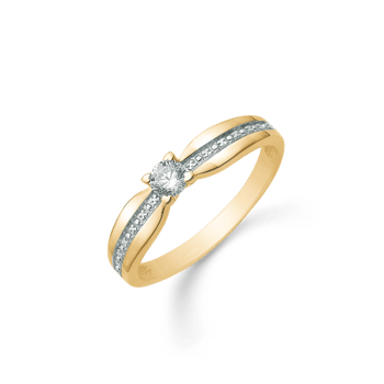 Guld ring, fra Støvring design