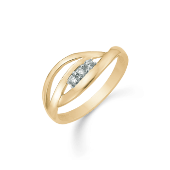 Guld ring, fra Støvring design