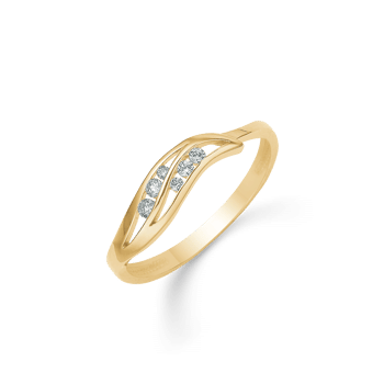 Guld ring, fra Støvring design