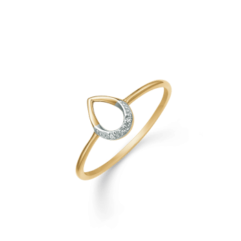 Guld ring, fra Støvring design