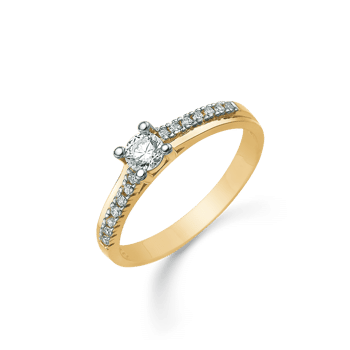 Guld ring, fra Støvring design