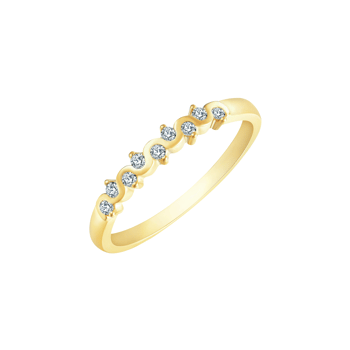 8 karat Guld ring med zirkonia fra Støvring design