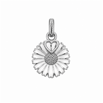 Marguerite With Love vedhæng sølv , fra Christina Jewelry & Watches
