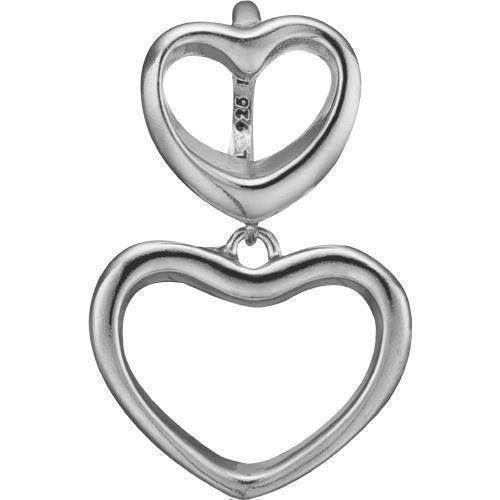 Christina Open Love Dobbelt open hjerte hænger, model 610-S62 køb det billigst hos Guldsmykket.dk her