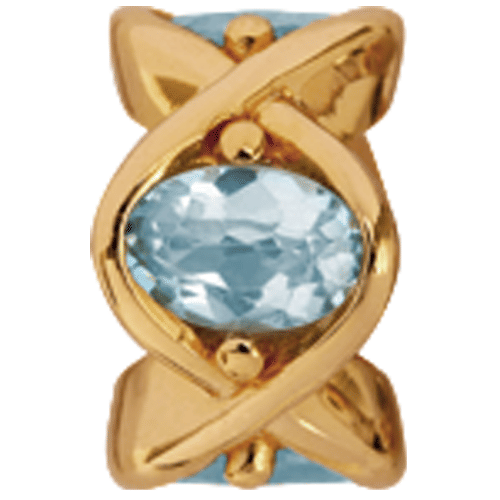630-G06sky , Christina Sky Topaz rings køb det billigst hos Guldsmykket.dk her