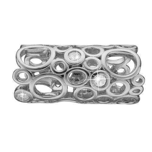 Christina Champagne Love af små cirkler med hvide topaz, model 630-S81 købes hos Guldsmykket.dk her
