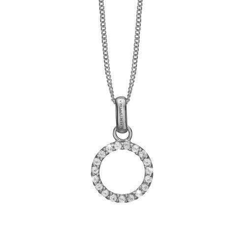 Christina Topaz Circle Smukt cirkel vedhæng med topaz, model 680-S06 køb det billigst hos Guldsmykket.dk her