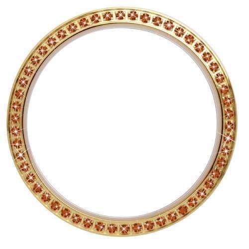 Christina Design London Collect Top Ring med 54 orange safirer