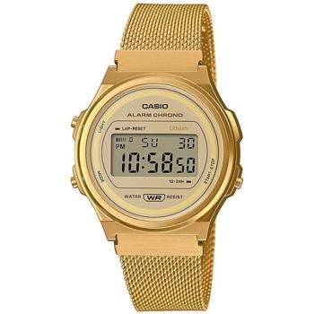 Vintage Gyldent resinplast Digitalt Unisex ur fra Casio, A171WEMG-9AE