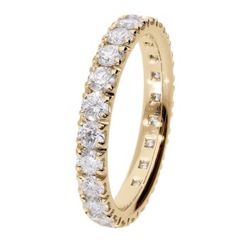18 kt rødguld Revolution Alliance ring med 0,37 ct til 3,67 ct diamanter Top Wesselton SI1 og VS2