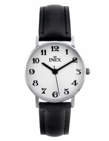 Classic Rustfri stål batteridrevet quartz Dame ur fra Inex, A56534S0A