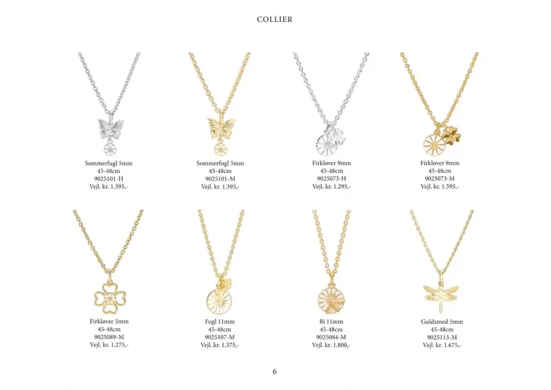 Lund Copenhagen Marguerit katalog 2026/27, side 6: Collier