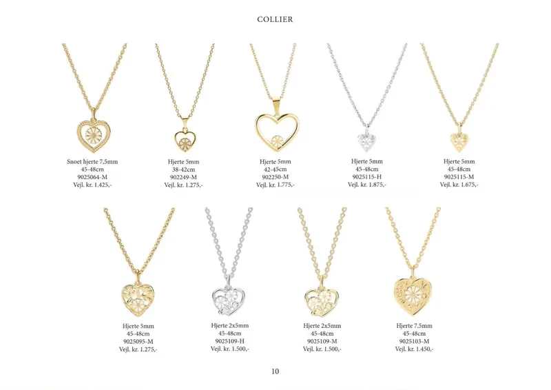 Lund Copenhagen Marguerit katalog 2026/27, side 10: Collier