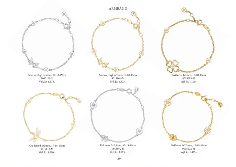 Lund Copenhagen Marguerit katalog 2026/27, side 29: Armbånd