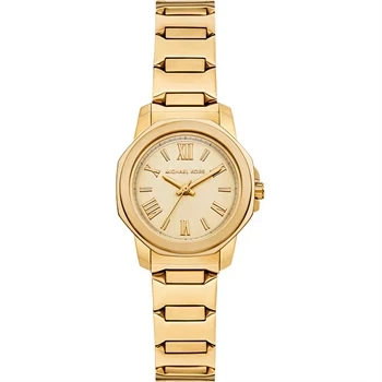 Michael Kors Prescott dameur i guld med lænke