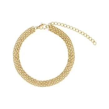 Murstens armbånd i forgyldt stål, 14 karat forgyldning