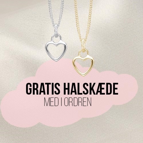 Valentines gave-Gratis Halskæde ved køb af Christina