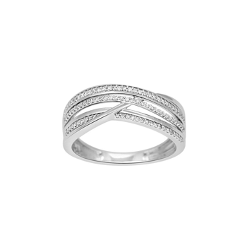 14kt. hvidguldsring m/dia. 0.15ct W/SI, fra Siersbøl