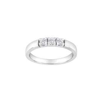 Siersbøl ring i sterling sølv med zirkonia