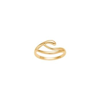 Forgyldt sølv ring AURA52 str. 50-60, fra Nordahl