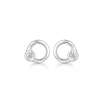 Sølv ørestikker, fra Støvring Design