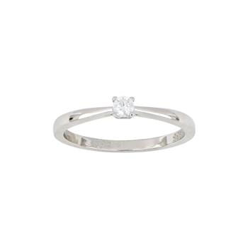 Rhd. sølv ring 3mm grab HEGENOR Str.52-60, fra Joanli Nor