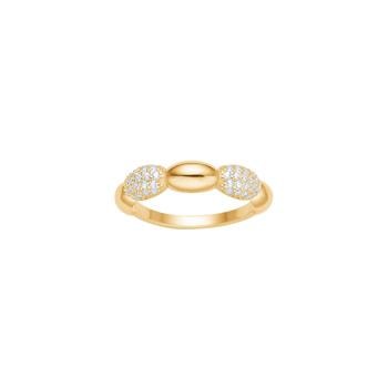 Forgyldt sølv ring REBECCANOR str. 60, fra Joanli Nor