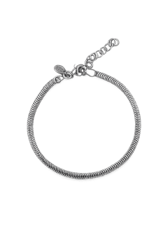 Armbånd sølv rhodineret sildeben, fra L&G