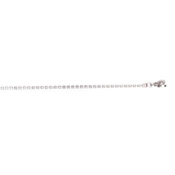 Armbånd sølv rhosineret zirkonia, fra L&G