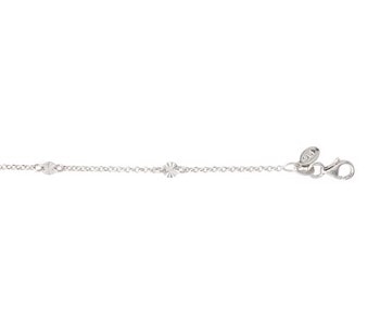 Armbånd sølv rhodineret SHINE, fra L&G