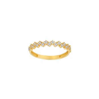 8kt. guldring m/cz , fra Siersbøl