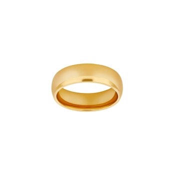 SON stål ring IP gold blank str. 50-70, fra Son of Noa