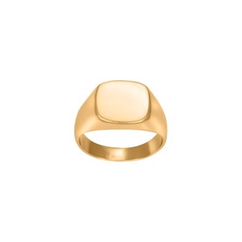 SON stål ring IP gold plade str. 58, fra Son of Noa