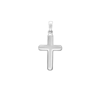 Sølv kors 12,5 x 18,5 mm, fra aagaard