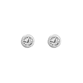 Sølv ørestik m/sy.zirconia 3,5mm, fra aagaard
