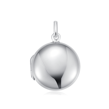 Sølv medaljon, fra Støvring Design