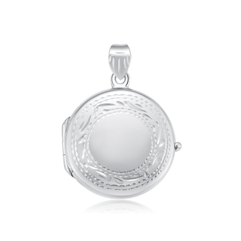 Sølv medaljon, fra Støvring Design