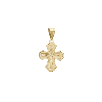14 karat dagmar kors 15 x17,5mm, fra by aagaard