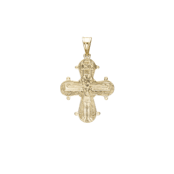 14 karat dagmar kors m/fadervor 18,5 x 21 mm, fra by aagaard