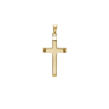 14kt kors 13,5 x 22,5 mm, fra aagaard