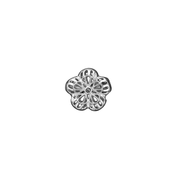 Flora, connections lock, silver, fra aagaard