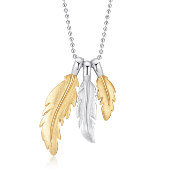 Sølv collier rhodineret, fra Støvring Design