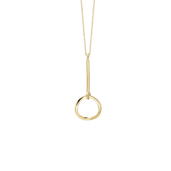 Halskæde oval, 42+3 cm, forg. sølv, fra aagaard