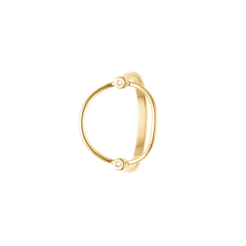 Ring, 8k, dobbelt cirkel, fra aagaard
