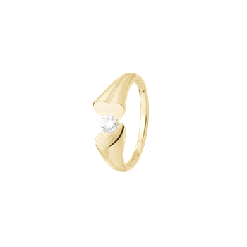 Ring, 8kt, magiske hjerter, fra aagaard