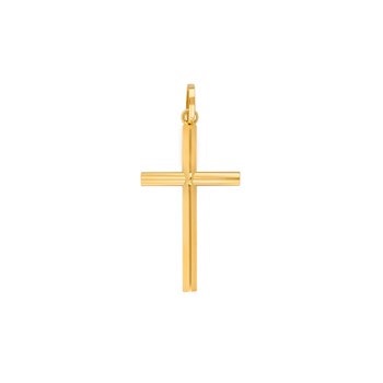 14kt. guldkors 23mm , fra Siersbøl