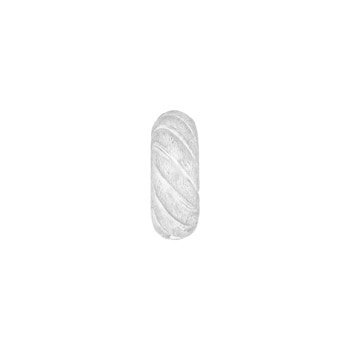 Rhod. sølv mat system-vedhæng 6x16mm, fra Heinzendorff
