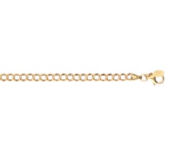Armbånd sølvforgyldt åben bismarck, fra L&G